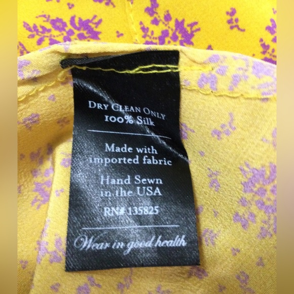 No. 6 Store 100% Silk Wide-Leg Pants Size 1 - Picture 9 of 10